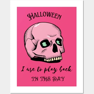 Halloween Back in the Day Shirt Posters and Art